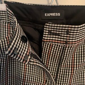 Express Publicist Ankle Pant Mid Rise Size 10 Long